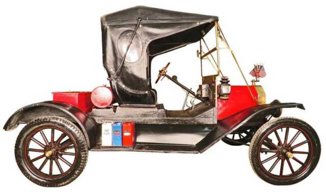 1913 Black Ford Model T Convertible