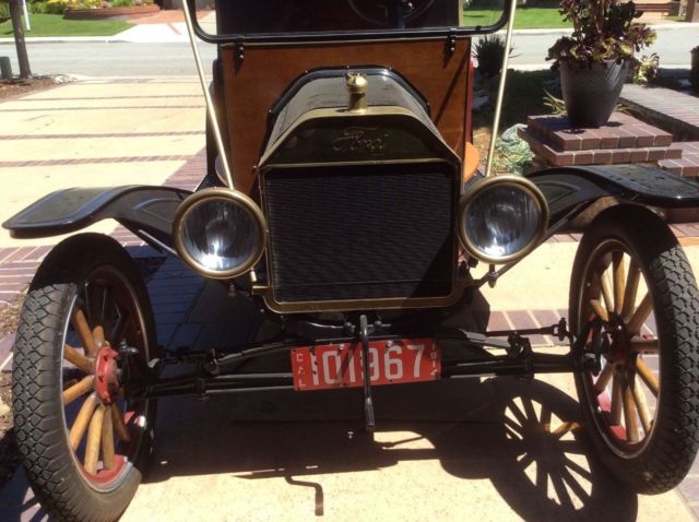 1914 Red Ford Model T