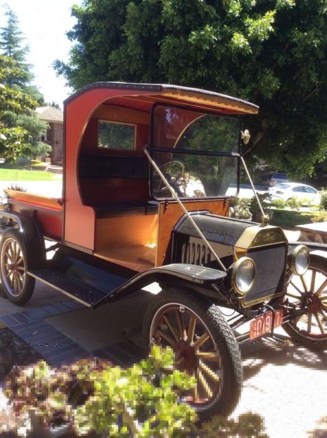 1914 Red Ford Model T