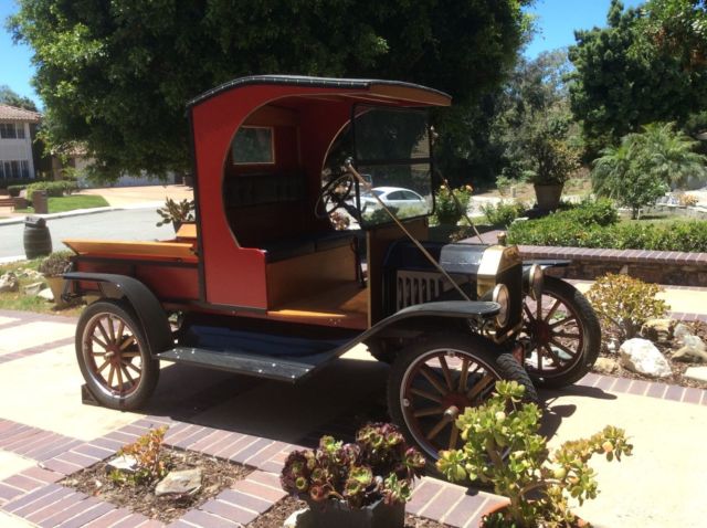 1914 Red Ford Model T