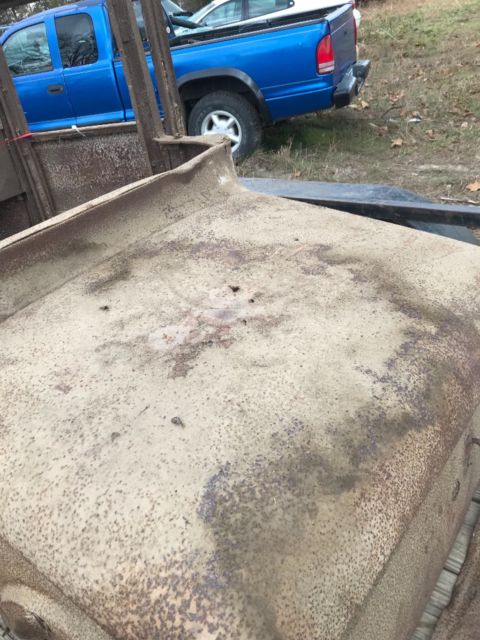 1919 Rust Dodge 2 door Old and rusty