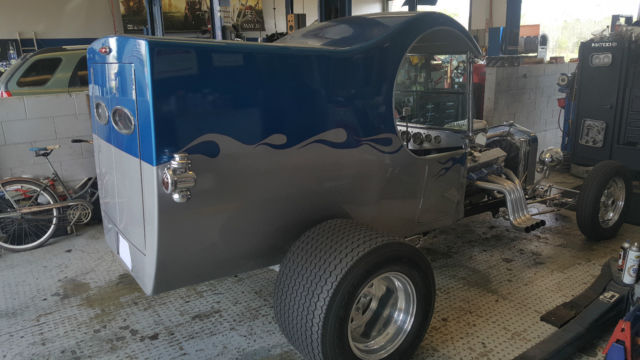 1919 Blue Ford C-Cab Hot Rod