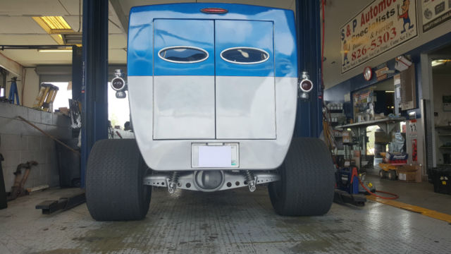 1919 Blue Ford C-Cab Hot Rod