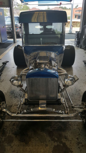 1919 Blue Ford C-Cab Hot Rod