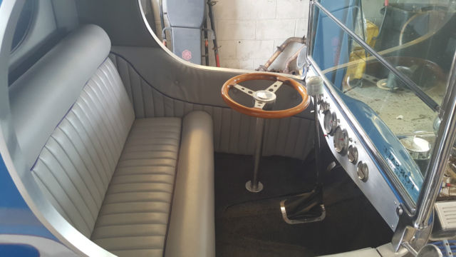 1919 Blue Ford C-Cab Hot Rod