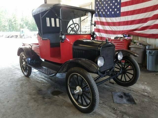 1920 Red Ford Model T Pickup (Truck)