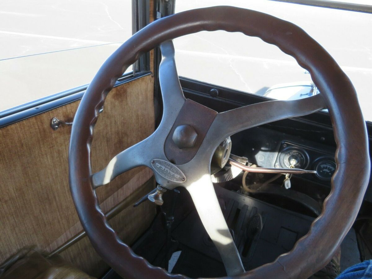 1922 Black Ford Model T Coupe