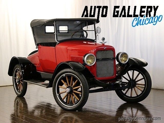 1922 Red Willys Convertible