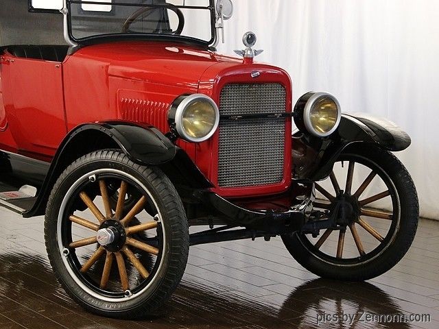 1922 Red Willys Convertible