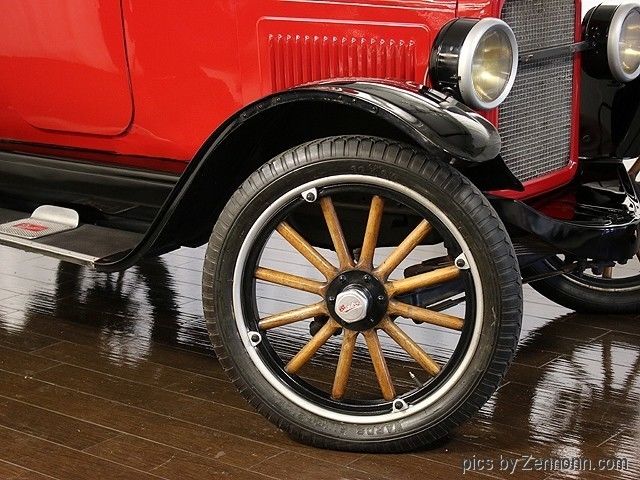 1922 Red Willys Convertible