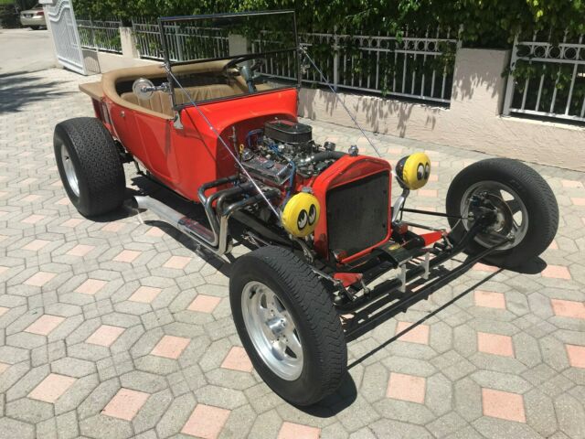 1923 Orange Ford Model T Convertible