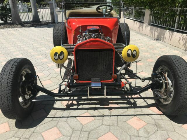 1923 Orange Ford Model T Convertible