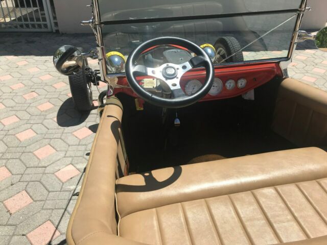 1923 Orange Ford Model T Convertible