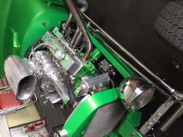 1923 Green Ford Custom coupe Convertible