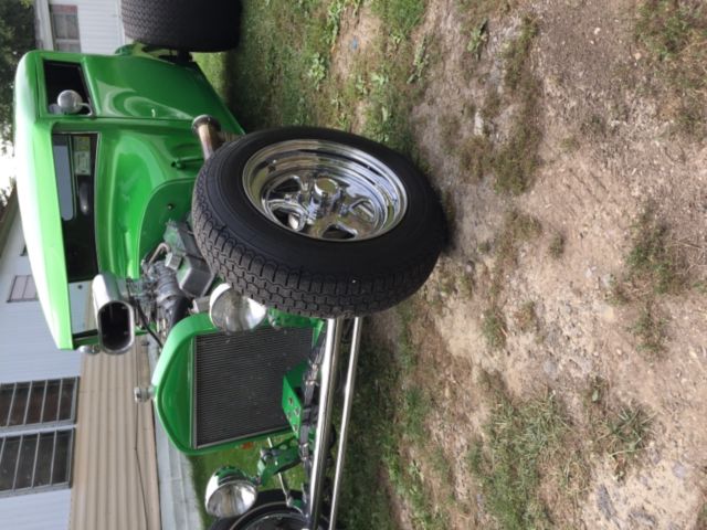 1923 Green Ford Custom coupe Convertible