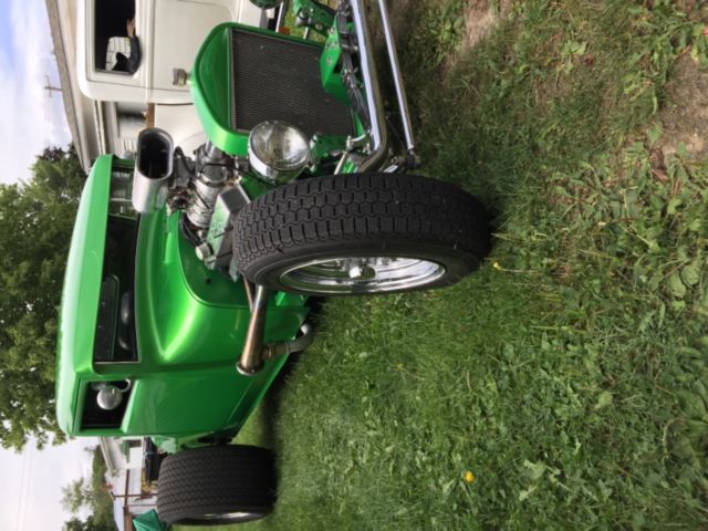 1923 Green Ford Custom coupe Convertible