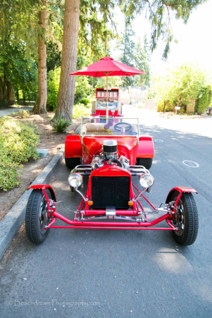 1923 red Ford Model T
