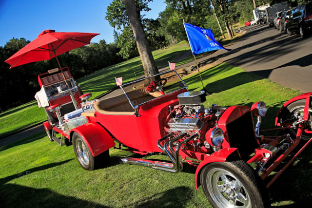 1923 red Ford Model T