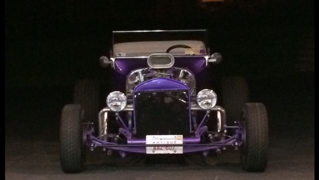 1923 Purple Ford Model T Roadster