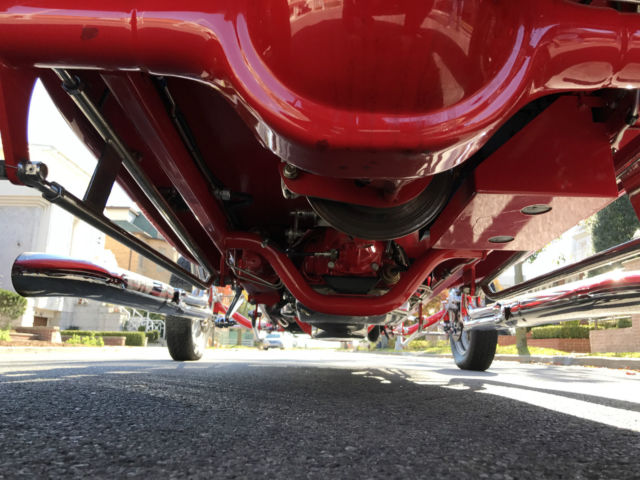1923 Red Ford Model T Cab & Chassis