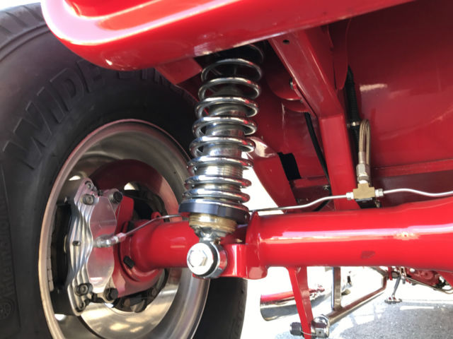1923 Red Ford Model T Cab & Chassis