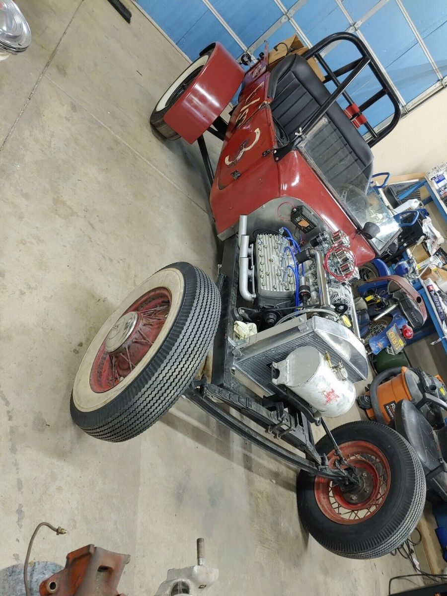 1923 Red Ford Model T