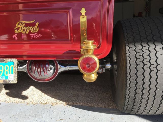 1923 Red Ford Model T Convertible