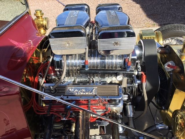 1923 Red Ford Model T Convertible