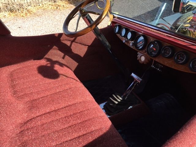 1923 Red Ford Model T Convertible