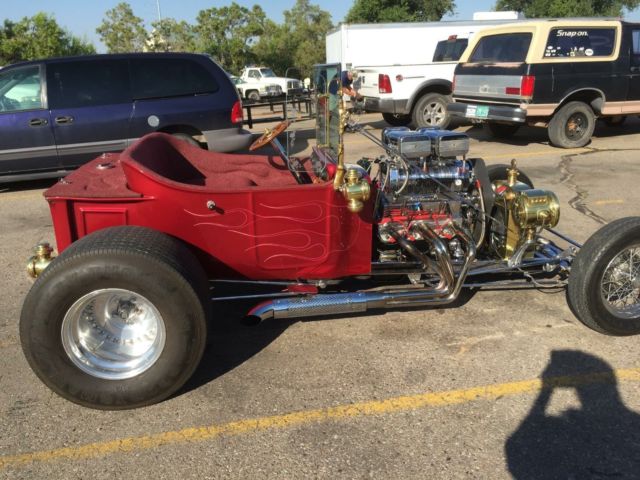 1923 Red Ford Model T Convertible