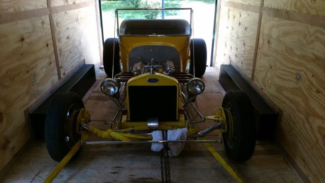 1923 Yellow Ford Roadster T Bucket Roadster Pickup