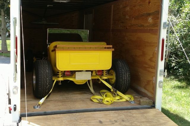 1923 Yellow Ford Roadster T Bucket Roadster Pickup