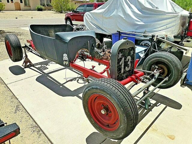 1923 Black Ford Model T Convertible