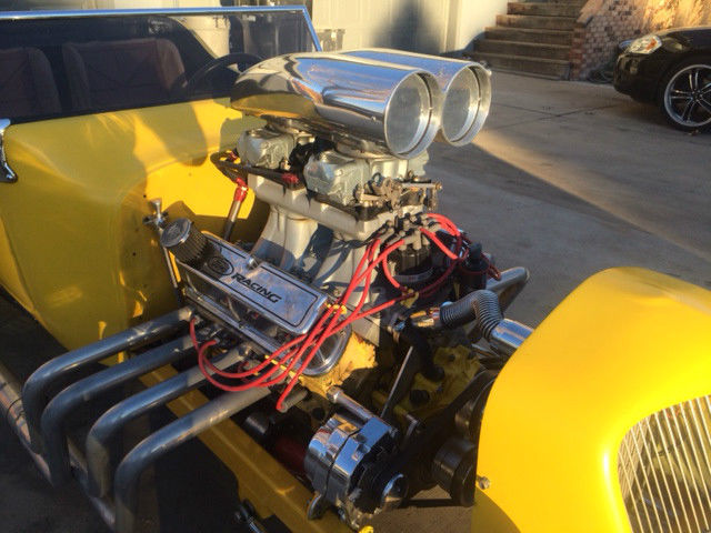 1923 Orange Ford Model T