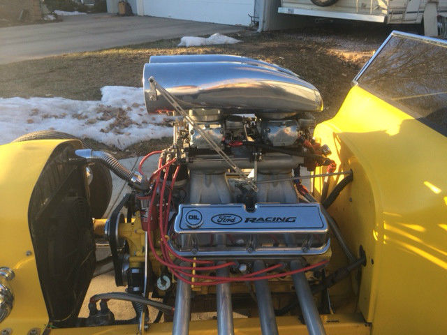 1923 Orange Ford Model T