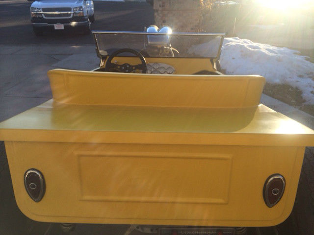 1923 Orange Ford Model T