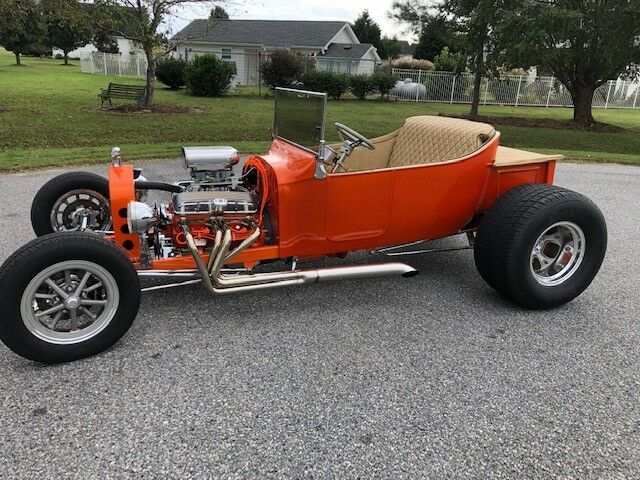 1923 Orange Ford Model T Roadster