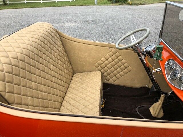 1923 Orange Ford Model T Roadster