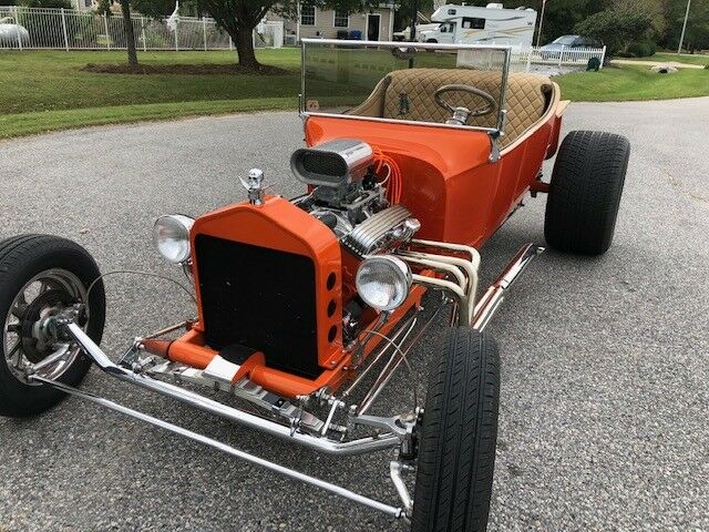 1923 Orange Ford Model T Roadster