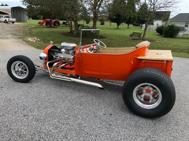 1923 Orange Ford Model T Roadster