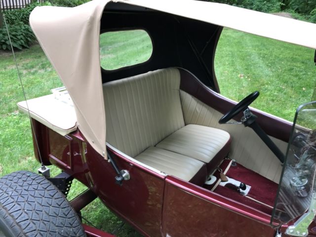 1923 Burgundy Ford T-Bucket Convertible