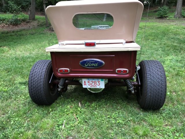1923 Burgundy Ford T-Bucket Convertible