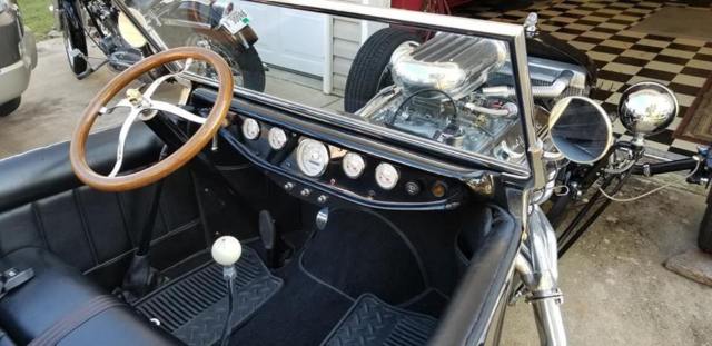 1923 Black Ford Model T Convertible
