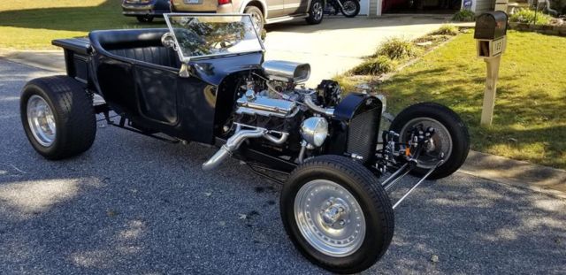 1923 Black Ford Model T Convertible