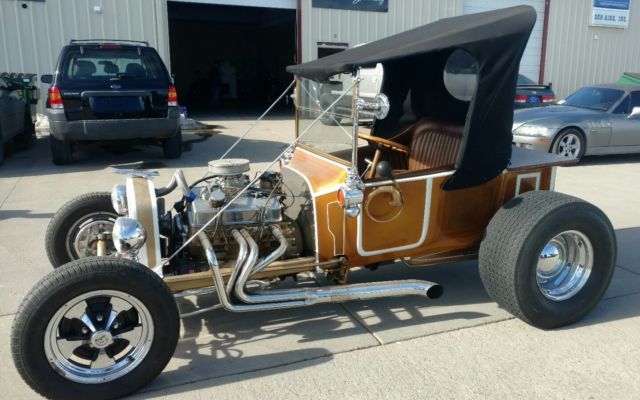 1923 Gold Ford Model T Convertible