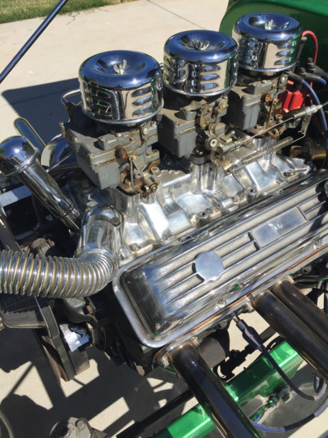 1923 Green w/ flakes Ford Model T Roadster