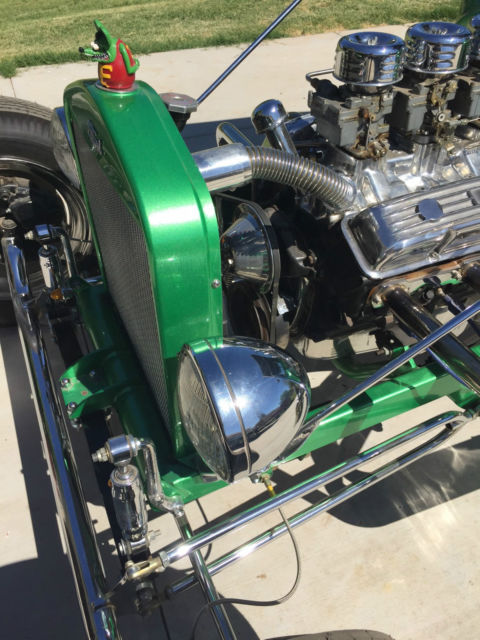 1923 Green w/ flakes Ford Model T Roadster