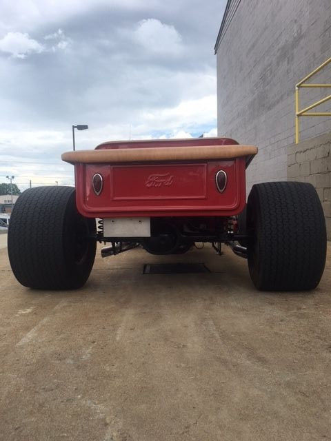 1923 Red Ford Model T Convertible