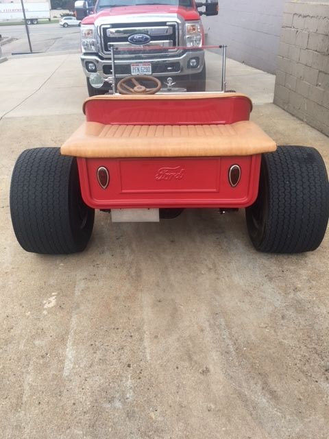 1923 Red Ford Model T Convertible