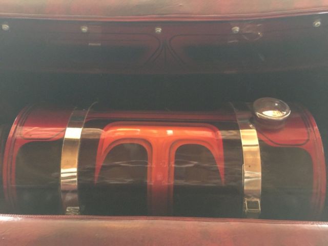 1923 Burgundy Ford Model T Coupe